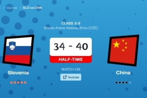 U17女篮半场战报：中国队领先斯洛文尼亚6分 李沅珊12分孙晗昀6分4助攻