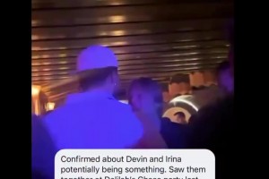 年上恋！NBA球星布克与C罗前女友伊莲娜私会，俩人相差10岁