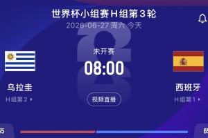 阿斯：乌拉圭与西班牙比赛期间有雷暴预警，可能面临闪电影响比赛的风险
