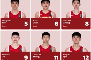 媒体人:面对连续高强度比赛,中国U17男篮小伙子们全力以赴