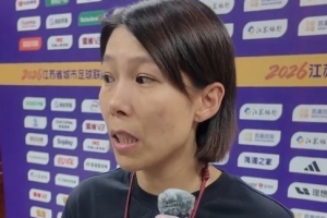 陈婉婷表示：对年轻球员来说，必须取胜的比赛压力更大，下半场仍有提升空间