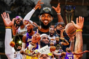 八年辉煌!ESPN发布海报致敬詹姆斯在湖人队的生涯:这段旅程无比精彩