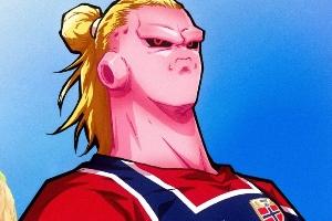 今日趣图：哈兰德大笑，世界杯八强我来啦！
