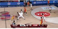 刘玄昱勇猛拼搏,14投8中,4记三分球砍下20分7篮板,两项数据均为全队之最