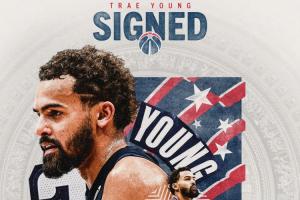 奇才队官方宣布:与特雷·杨完成续约,合同总价值2.12亿美元