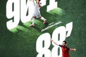 FIFA官方推特发布梅里诺连续替补登场逆转胜海报，文案：梅里诺的魔法